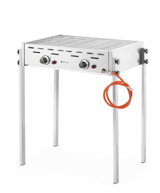 Roast-Master Pro Grill gazowy, HENDI, 11,6kW, 790x560x(H)900mm Wariant podstawowy