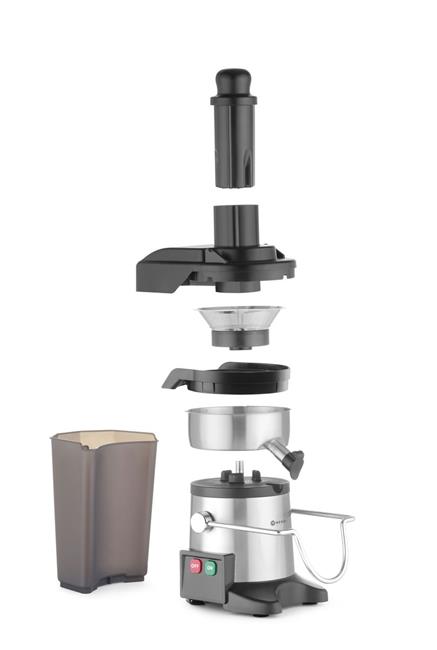 Sokowirówka Compact, HENDI, 230V/500W, 233x416x(H)493mm Wariant podstawowy