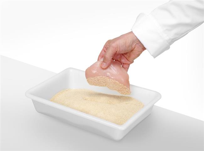 Płaski pojemnik do panierowania, HENDI, 3L, biały, 340x235x(H)70mm, Prostokątny Wariant podstawowy