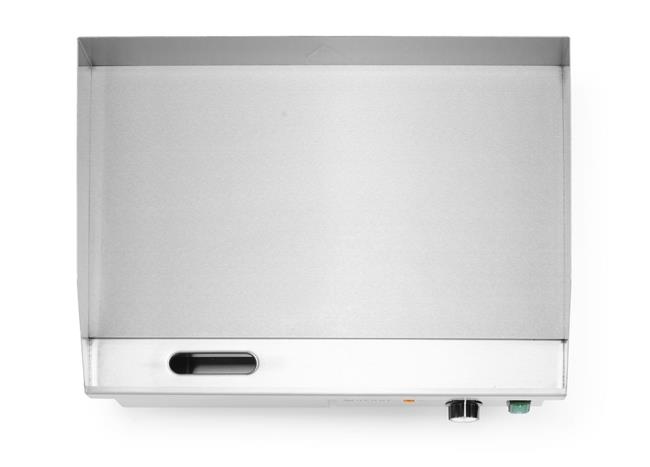 Płyta grillowa, gładka, HENDI, Budget Line, gładka, 220-240V/3000W, 550x430x(H)240mm Wariant podstawowy