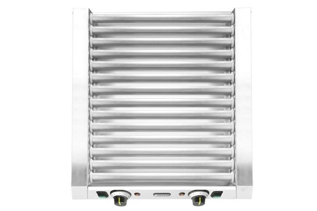 Podgrzewacz rolkowy do parówek dwustrefowy, HENDI, 14 rolek, 230V/1230W, 566x640x(H)192mm Wariant podstawowy