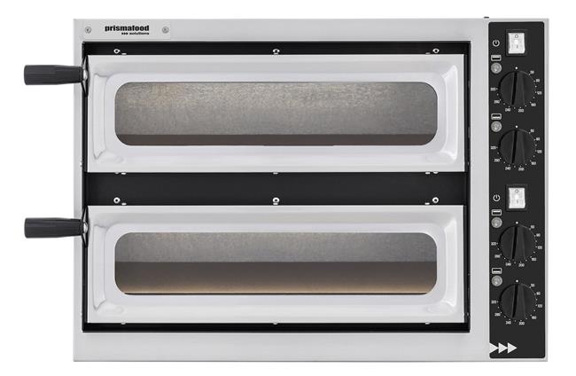 Piec do pizzy Basic 2/40 VETRO Wariant podstawowy